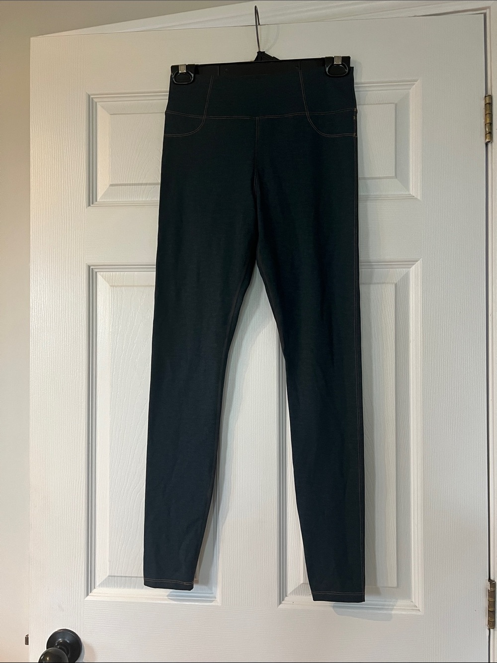 Zyia High-Waist Leggings with Stitched Waistband